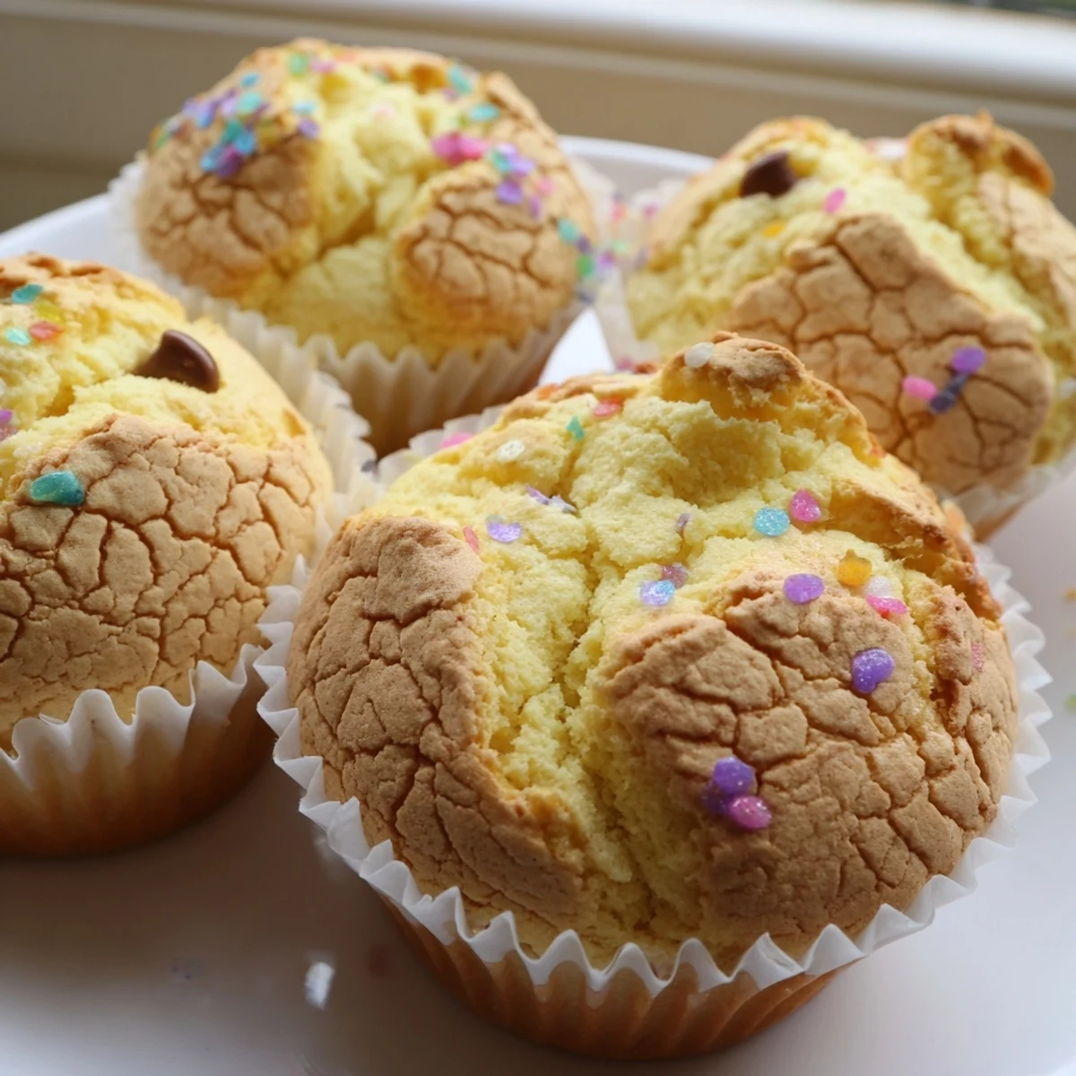 Steamed Blooming Cupcakes No Oven