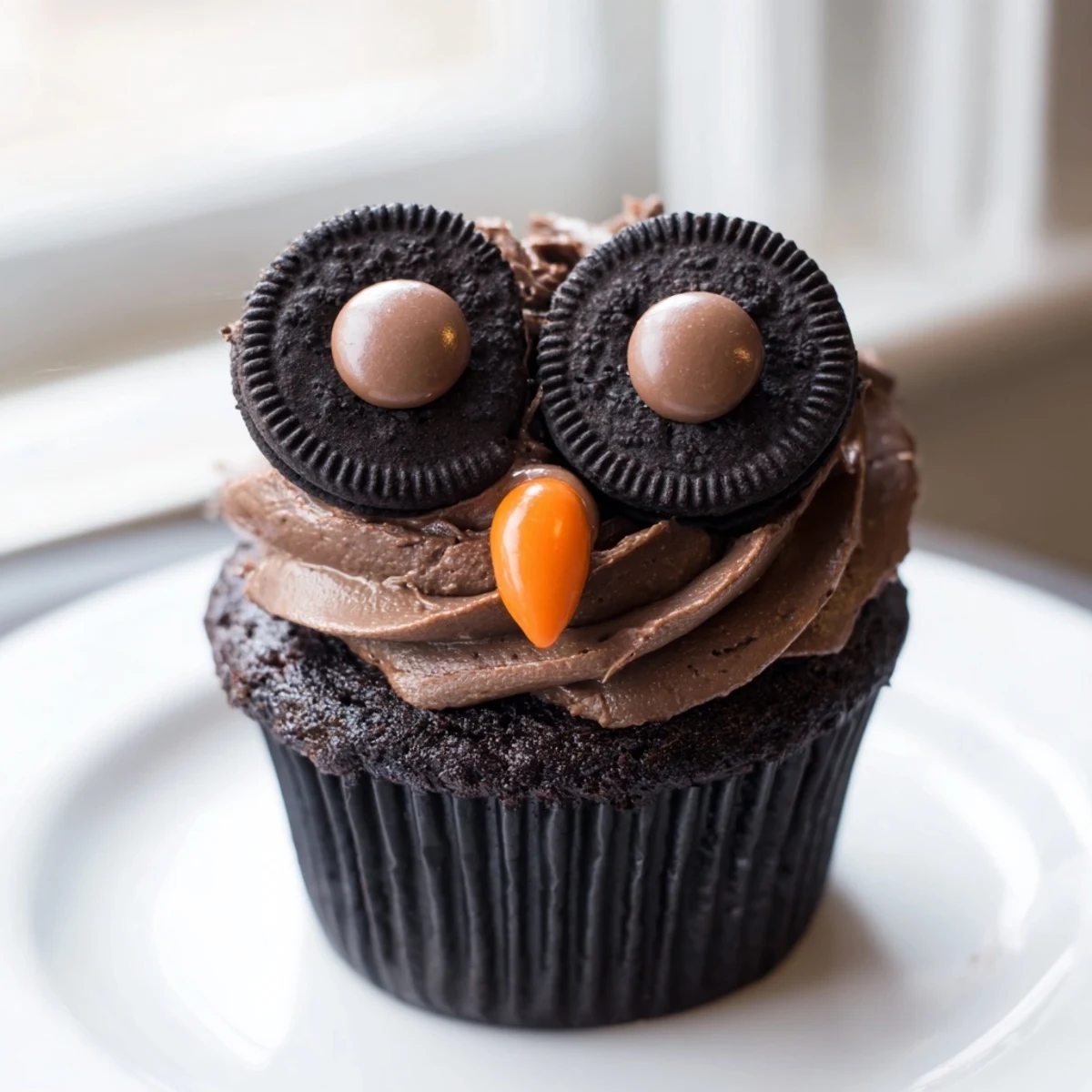 Oreo Owl Cupcakes